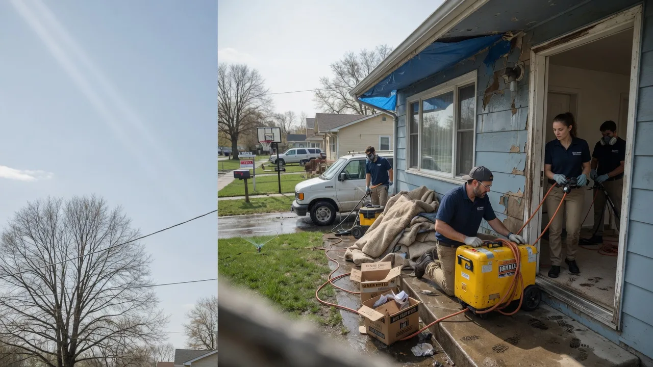 Basement Flood Cleanup in Purlear, NC near me